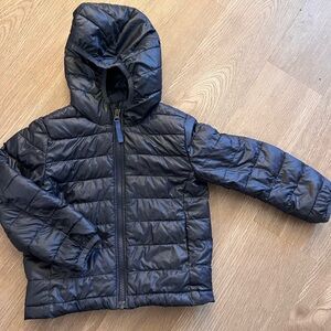 Primary Kids Black Puffer Jacket
